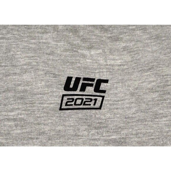 UFC Large Conor McGregor Scream T-Shirt Men's Heather Gray Short Sleeve Tee NWT - Picture 8 of 8